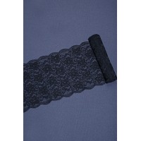 Кружево стрейч диз.01 цв. черный