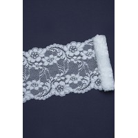 Кружево стрейч диз.12 цв. белый