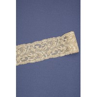 Кружево стрейч диз.11 цв. бежевый