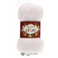 Кид Мохер цв.55 белый