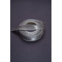 702S Тесьма атласная цв.серый