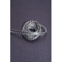 702S Тесьма атласная цв.серый