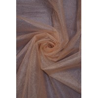 01060 Фатин с блеском цв.37 т.беж