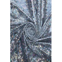 Біфлекс луска кол.10 срібло-білий new