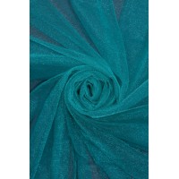 3083 Фатин євро кол.38 т.бірюзовий+блиск