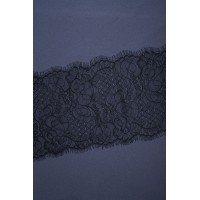 3273 Кружево шантильи цв.черный