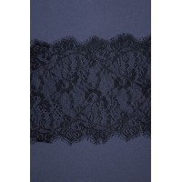 7810 Кружево шантильи цв.черный
