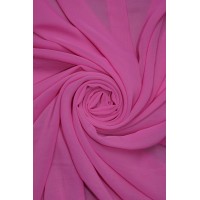 01777 Шифон Lot  B кол. 12 т.рожевий