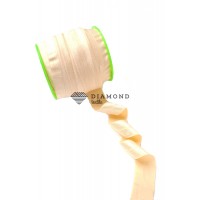 2156 Гумка бейка трикотажна кол.6007 кремовий