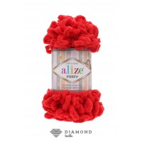 Пуффи цв.56 красный