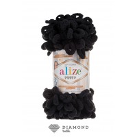 Пуффи цв.60 черный