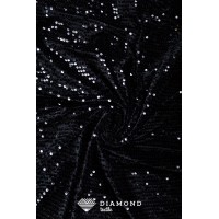 1874 Бархат цв.07 черный