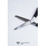 Ножницы фигурные Зиг-заг "Belltex" №9/23,5 см цв.черный