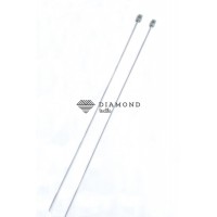 Спицы прямые Needles металлические 2.0 мм - 35 см