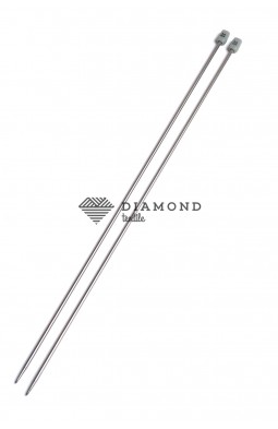 Спицы прямые Needles металлические 3.0 мм - 35 см