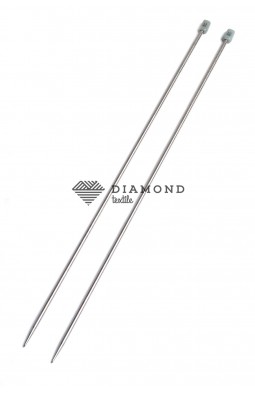 Спицы прямые Needles металлические 3.5 мм - 35 см