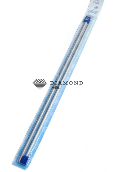 Спицы прямые Needles тефлоновые 5.0 мм - 34 см