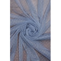 1682 Фатин крапка  кол. 14 сірий