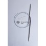 Спицы круговые Rundstricknadel металлические на тросе 5.0 мм - 80 см