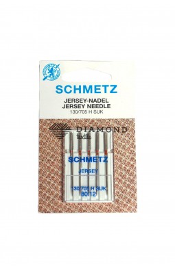 Иглы для трикотажа Schmetz Jersey №80 (5 шт)