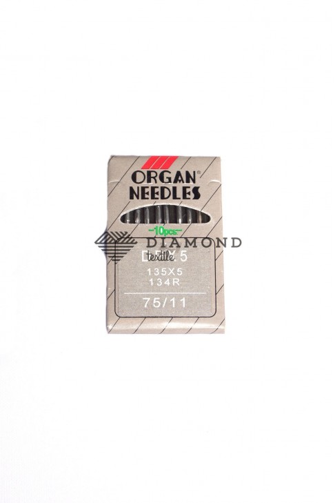 Иглы Organ Needles DPx5 №75/11 (10 шт)