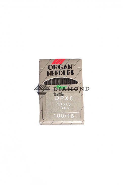 Иглы Organ Needles DPx5 №100/16 (10 шт)
