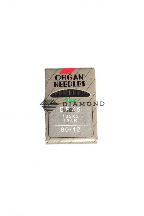 Иглы Organ Needles DPx5 №80/12 (10 шт)
