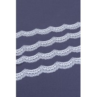 676 Кружево цв.белый