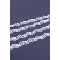 676 Кружево цв.молочный