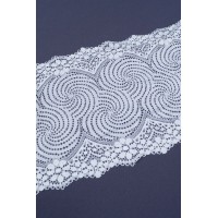 20097 Кружево стрейч цв.белый