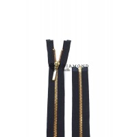 Металическая молния YKK золото разъемная T3 - 70 см (580)