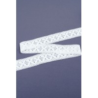 0096С Кружево хлопок цв.белый