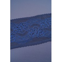 Кружево стрейч диз.03 цв.синий