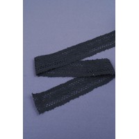 9351 Кружево хлопок цв.черный