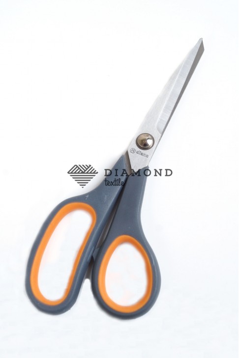 Ножницы портновские "Diana" №9/21 см, цв.серый+оранжевый