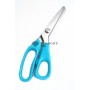 Ножницы фигурные Зиг-заг "Pinking Scissors" №9/23,5 см цв.голубой