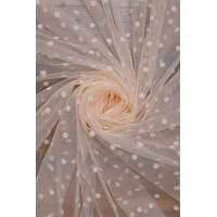 26486 Фатин євро з флоком кол.02 персик