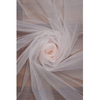 01669 Фатин м`ягкий "Весільний" кол.04 персик