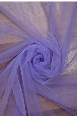 01669 Фатин м`ягкий "Весільний" кол.16 фіолетовий