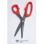 Ножницы портновские "Bianfens Scissors J19-450", №9,75/25 см, цв.красный