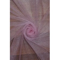 15344 Фатин с блеском цв.16 розовый