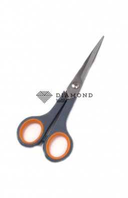 Ножницы портновские "Diana" №8/17,5 см, цв.серый+оранжевый