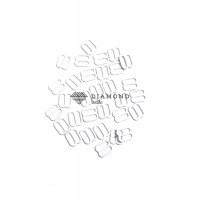 Регулятор металл 10 мм белый