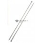 Спицы прямые Needles металлические 6.0 мм - 38,5 см