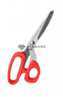Ножницы портновские "Bianfens Scissors J19-450", №9,75/25 см, цв.красный